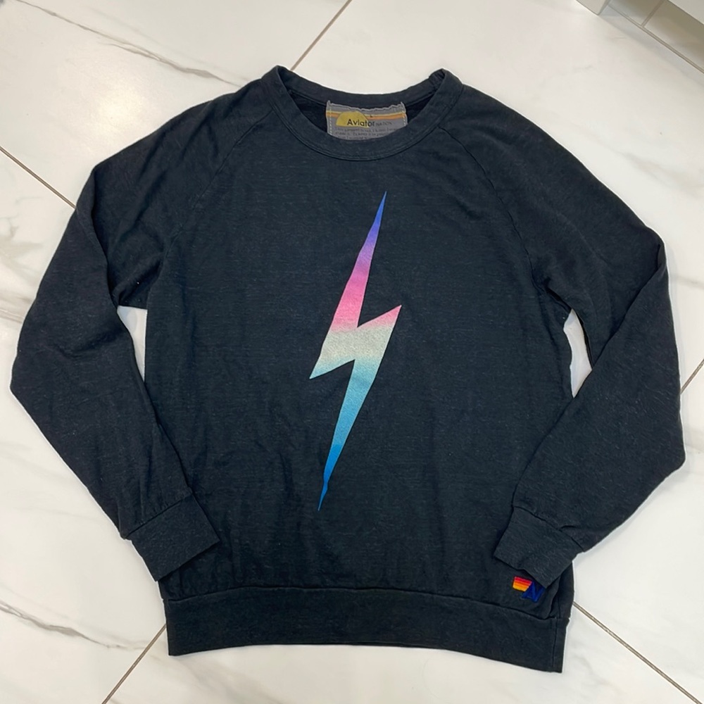 Aviator Nation Bolt Crewneck Sweatshirt
